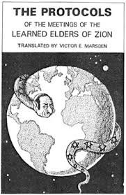 illustration from The Protocols of the Elders of Zion