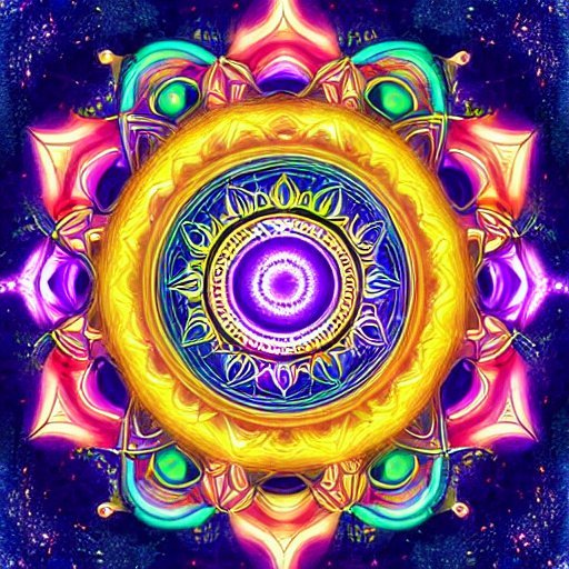Jungian mandala representing the self